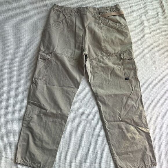 5.11Tactical 100% Cotton CANVAS Khaki Cargo Utility Men's Pants sz 38 X 31 - Picture 8 of 16